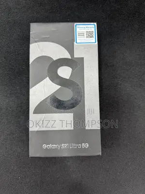 New Samsung Galaxy S21 Ultra 5G 256 GB Black