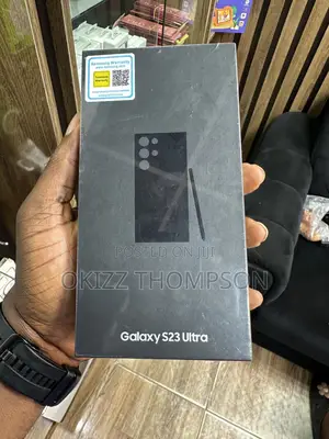 New Samsung Galaxy S23 Ultra 256 GB Black