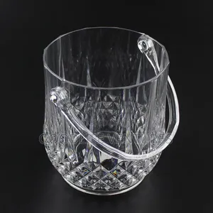 Acrylic Crystal Ice Bucket With Ice Picker