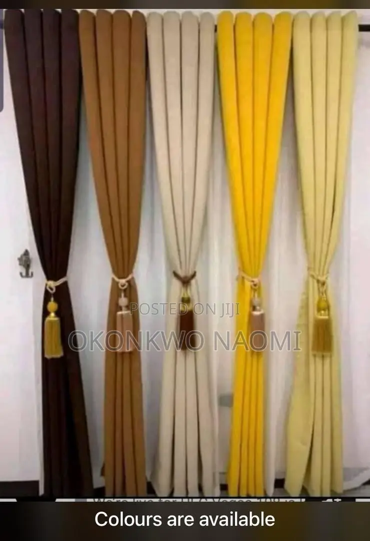 Curtains of Different Colors