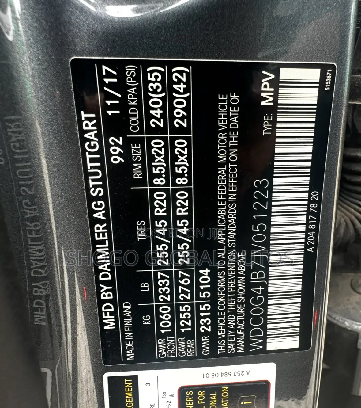 Mercedes-Benz GLC-Class 2018 Gray
