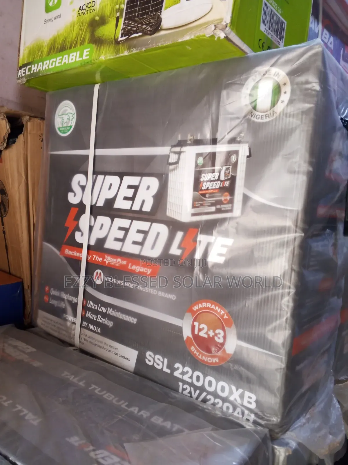 Super Speed Battery, 12v 220ah
