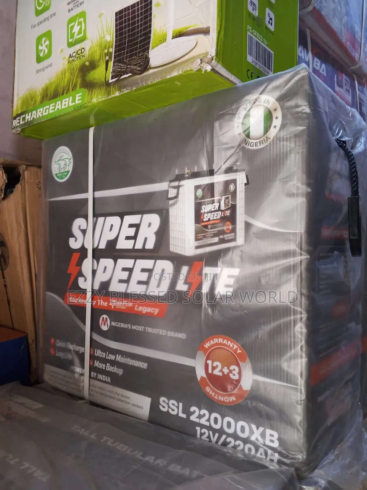 Super Speed Battery, 12v 220ah