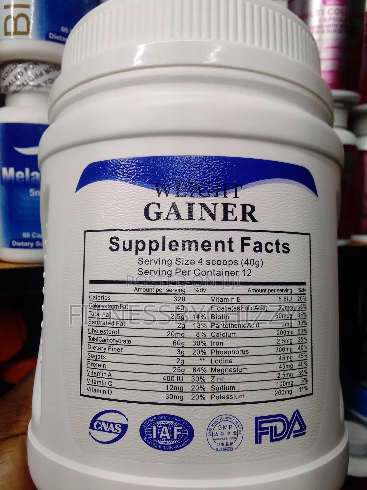 Wins Town High Protein Weight Gainer Powder