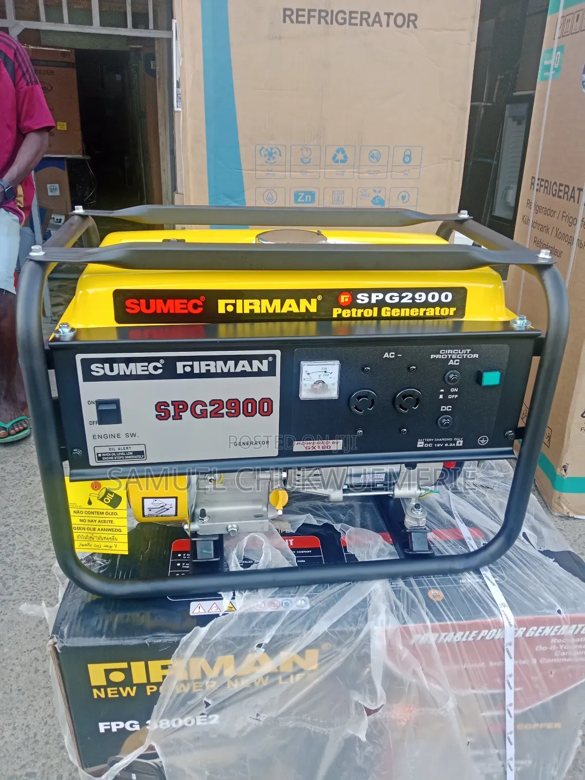 Sumec Firman Generator Spg2900 Copper Coil