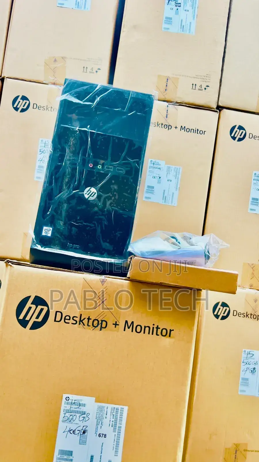 New Desktop Computer HP 8GB Intel Core I5 HDD 500GB
