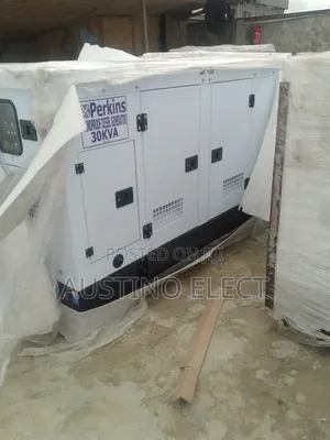 Key Start 30kva Perkins Soundproof Generator