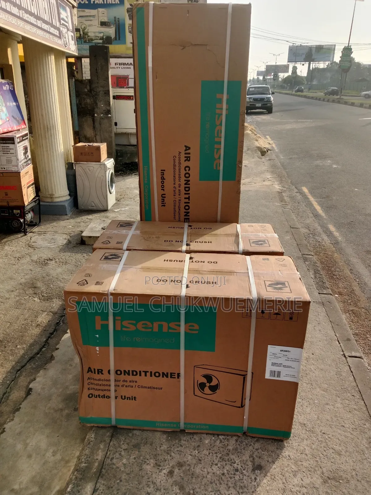Hisense Standing Ac 3hp 1year