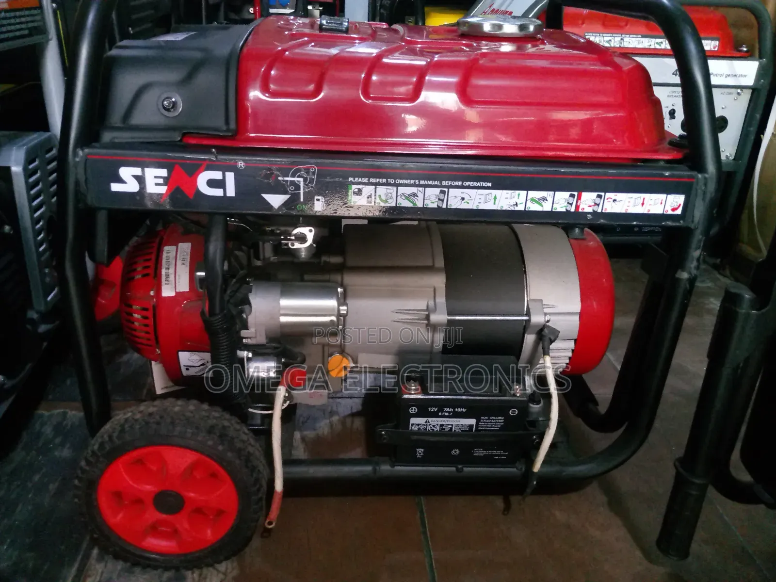 Senci Gasoline Generator Sc7000e2
