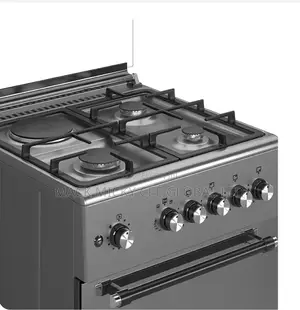 Maxi Gas Cooker 60x60 Cm (3+1) Burners Igl Inox (Tr)