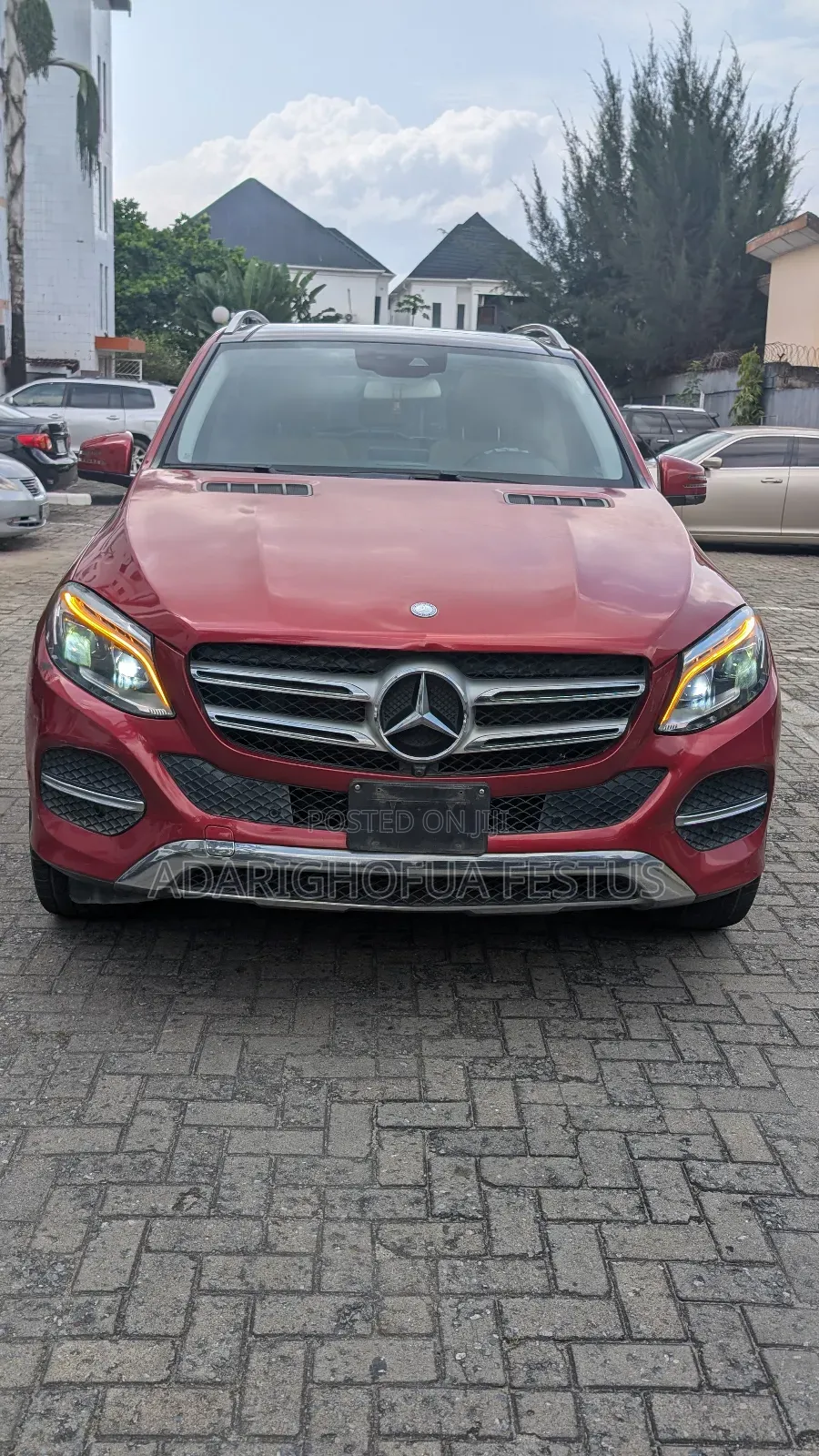 Mercedes-Benz GLE-Class 2017 Red