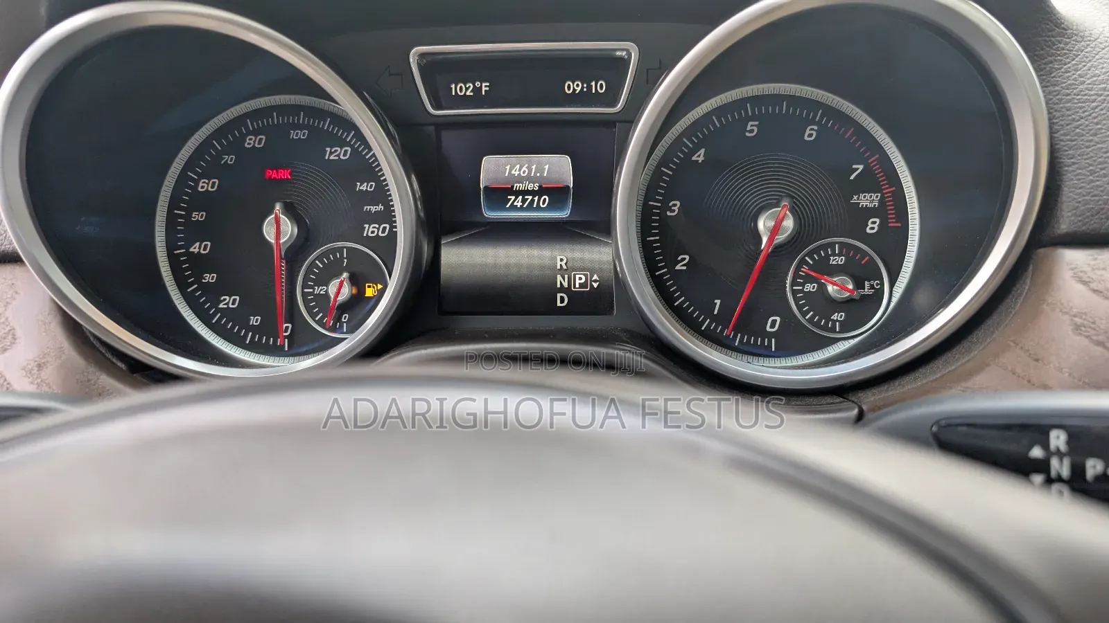 Mercedes-Benz GLE-Class 2017 Red