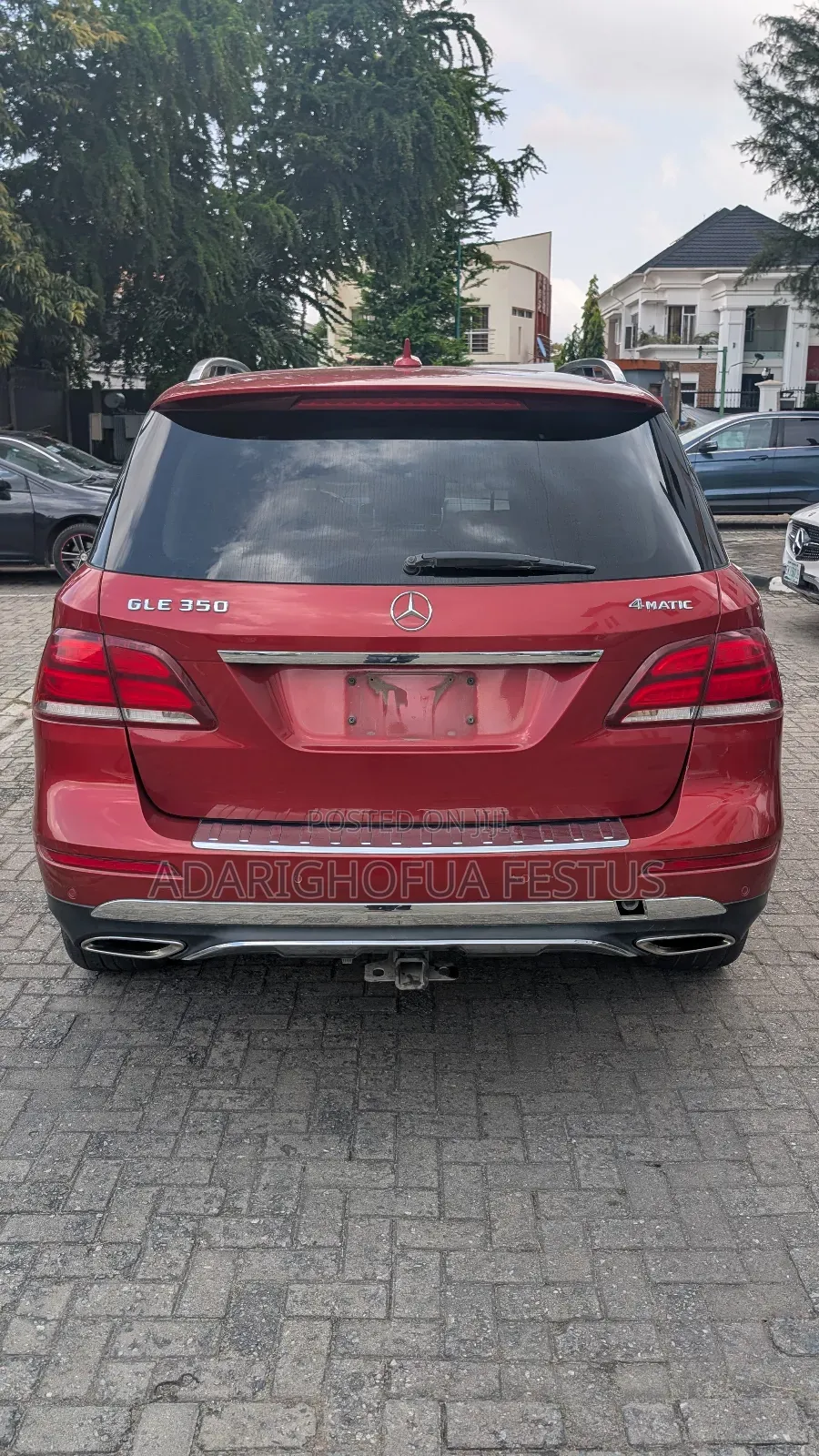 Mercedes-Benz GLE-Class 2017 Red