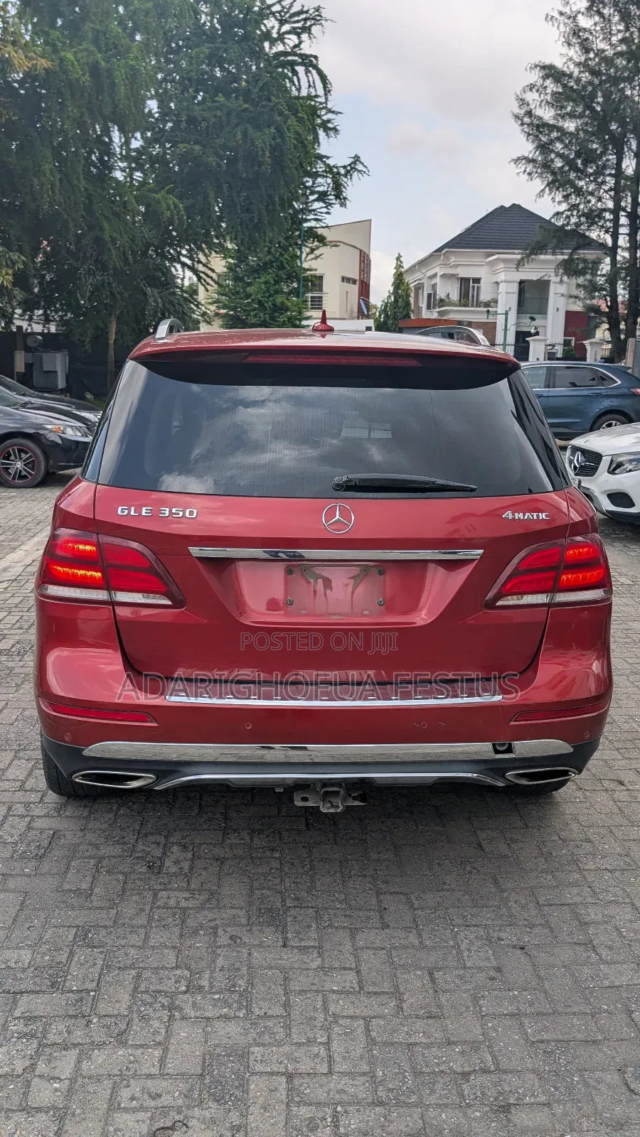 Mercedes-Benz GLE-Class 2017 Red