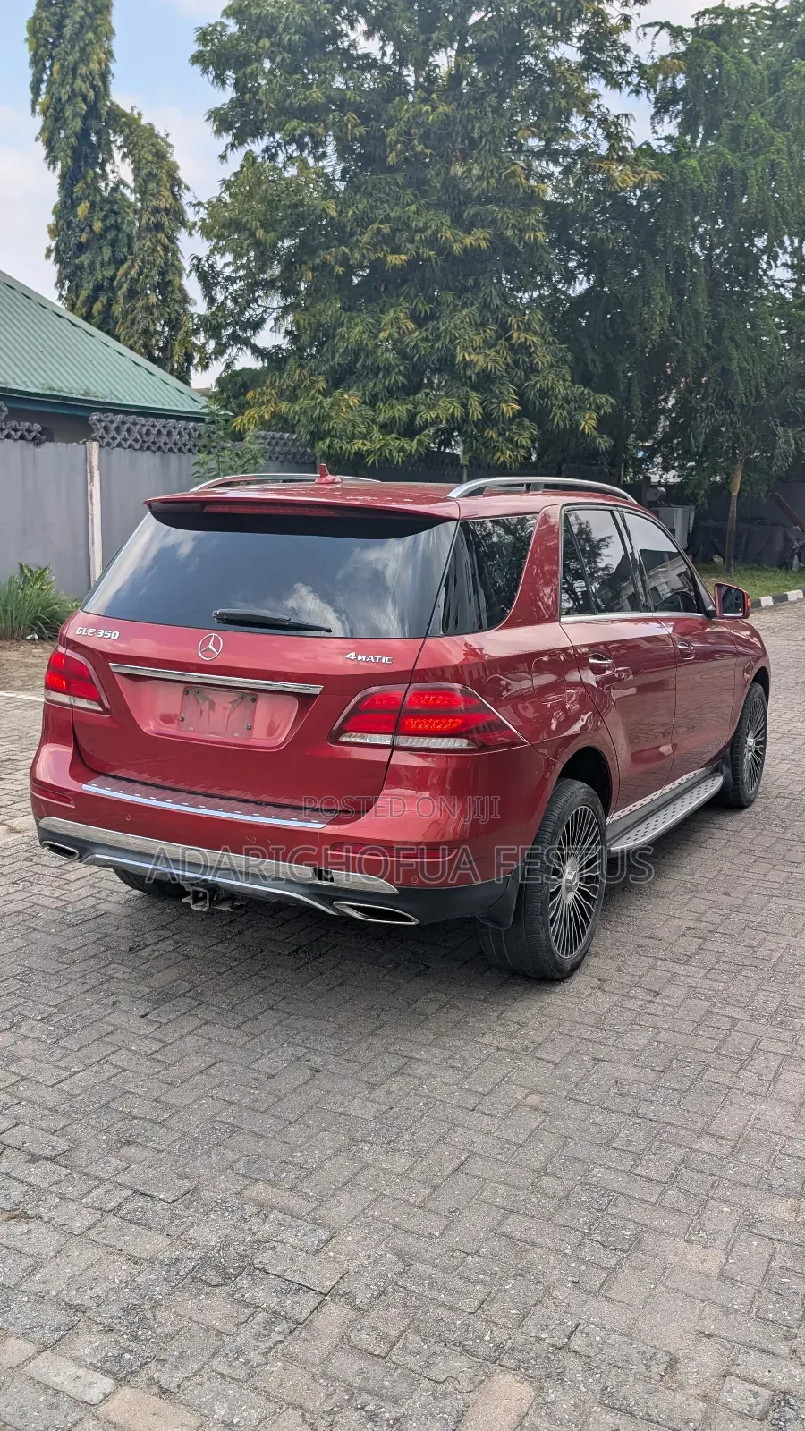 Mercedes-Benz GLE-Class 2017 Red