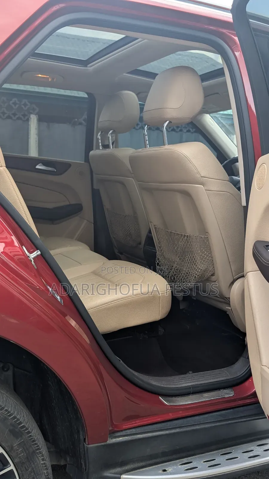 Mercedes-Benz GLE-Class 2017 Red