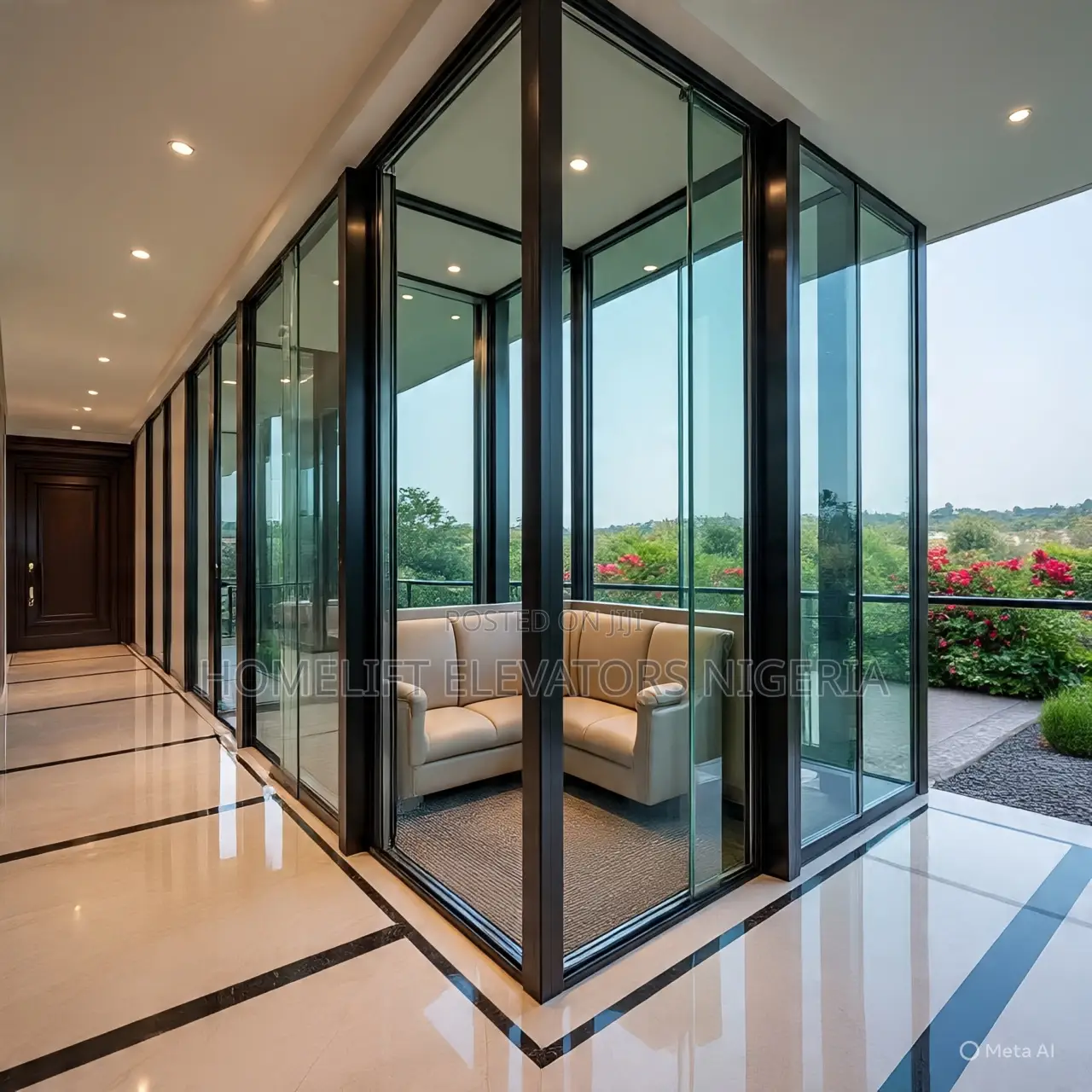 Panoramic Glass Home Elevator in Nigeria