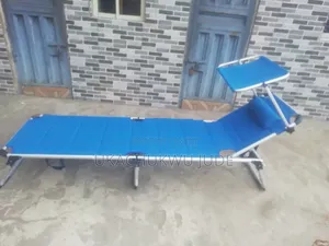 High Quality Foldable Camp Bed With Shade
