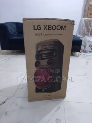 Home Entertainment Setup Featuring Lg Xboom Rnc7
