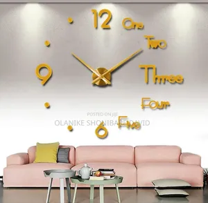 3d Wall Clock