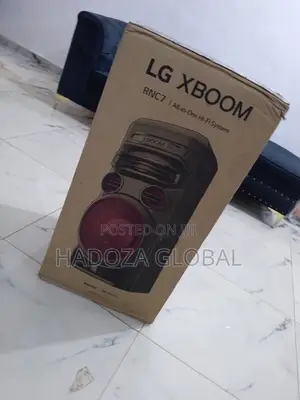 Feel The Bass From The Lg Xboom Rnc7 Audio System
