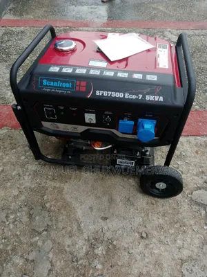 Scanfrost Generator 7.5kva Copper Coil