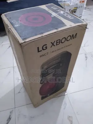 Lg Xboom Rnc7 Speaker With Colorful Light Effects