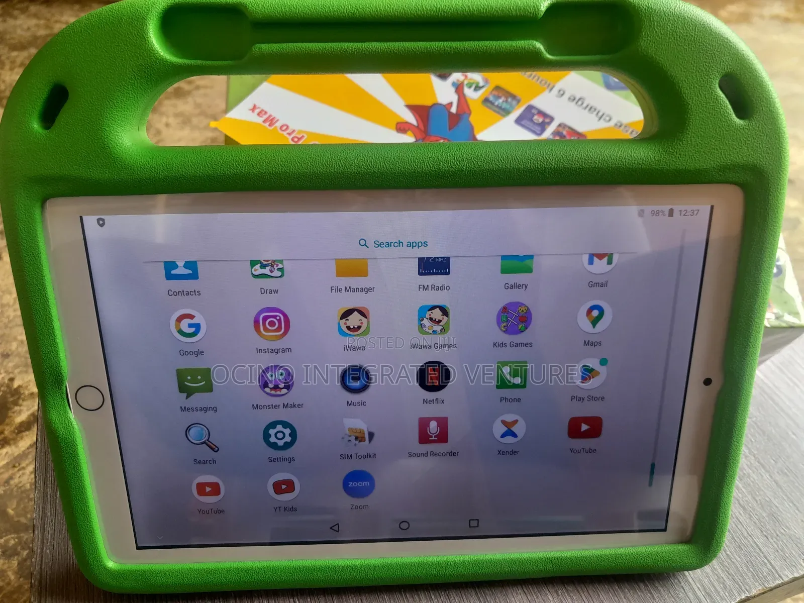 10inch Unbreakable Screen Kids iPad