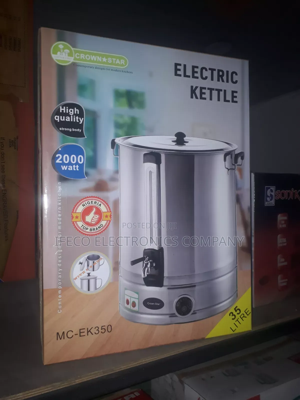 35 Liters Kettle