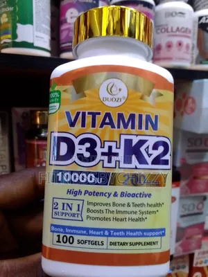 Douzi Vitamin D3 + 10,000iu X 100 Softgels