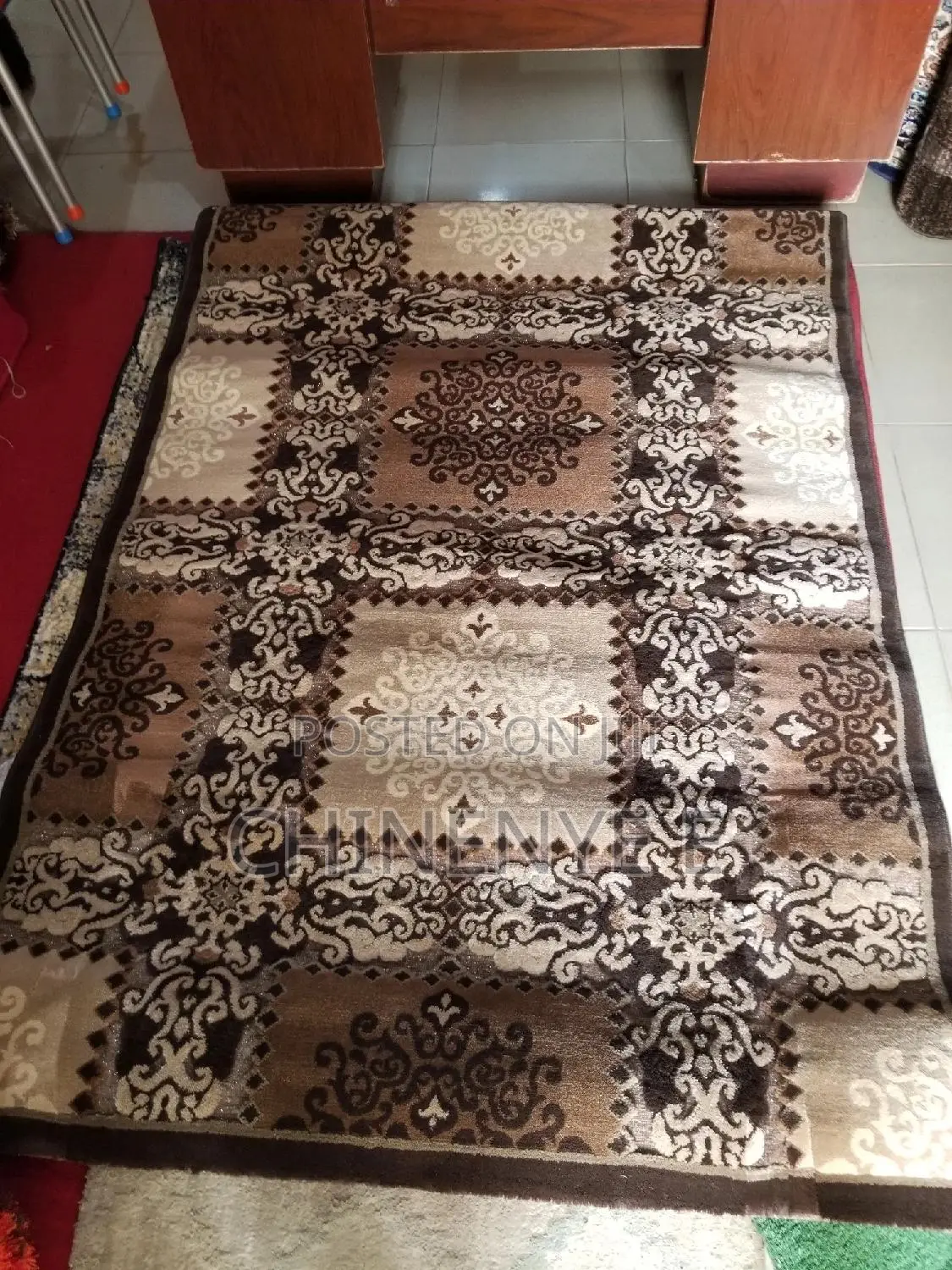Foreign Center Rug Turkey Made 4x6