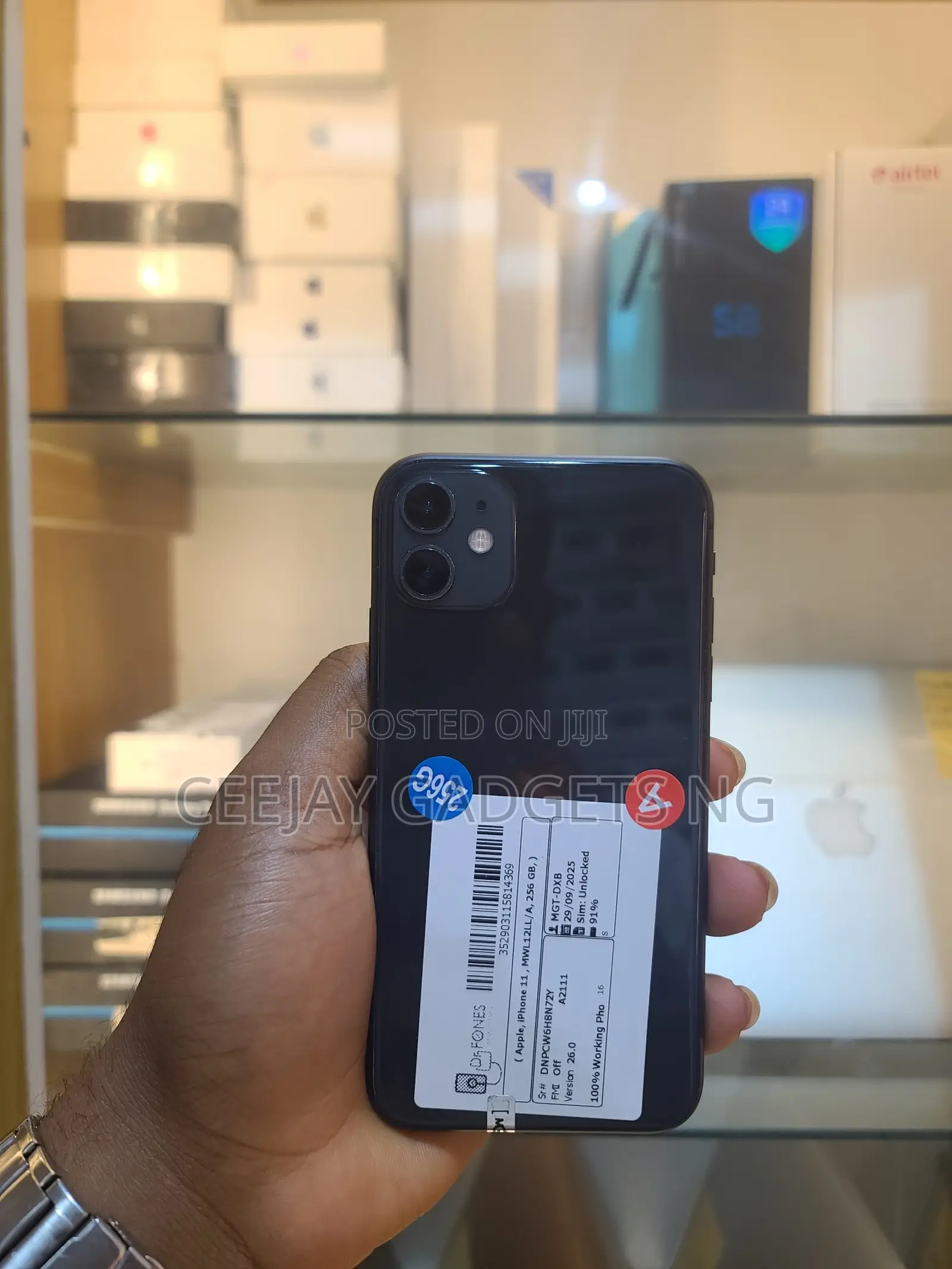 Apple iPhone 11 256 GB Black