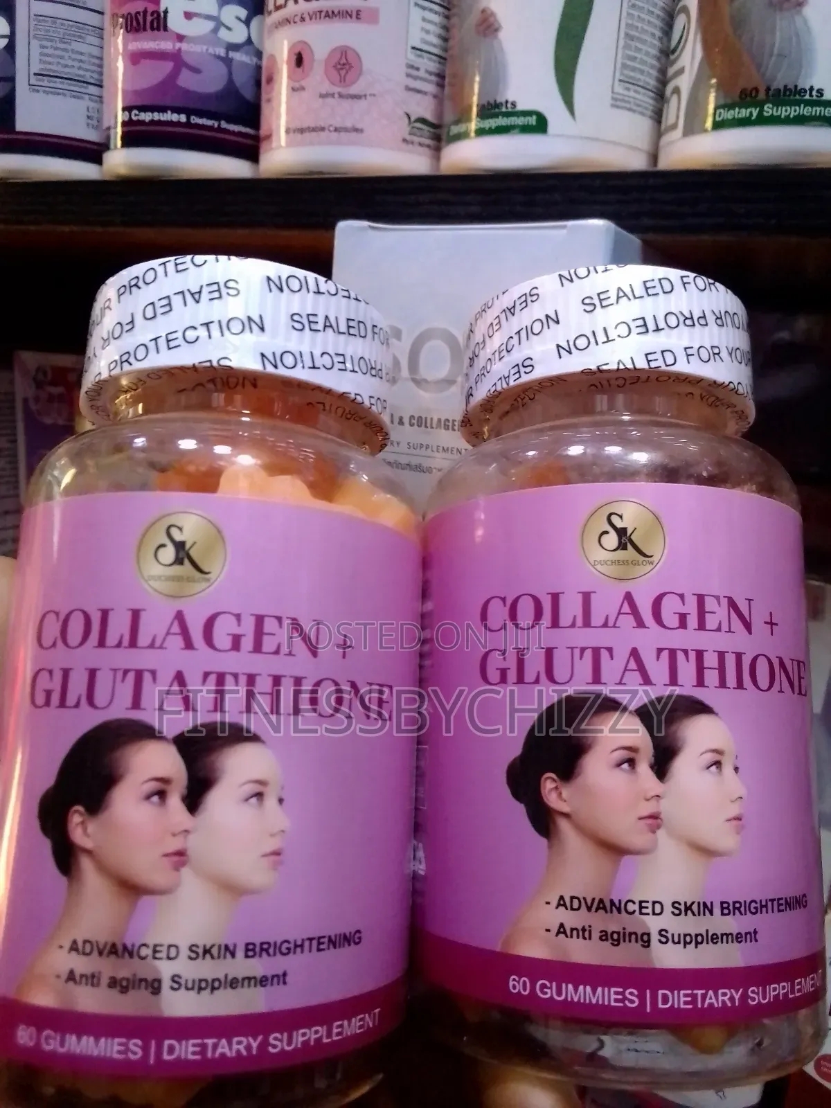 Collagen + Glutathione X 60 Gummies