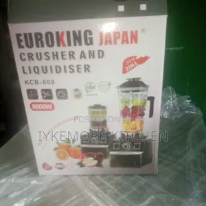 Industrial Euroking Japan Crusher and Liquidiser 2 in 1 Blender
