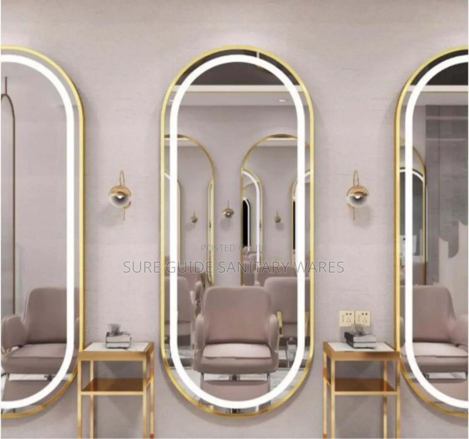 Wall Mounted Saloon Mirror