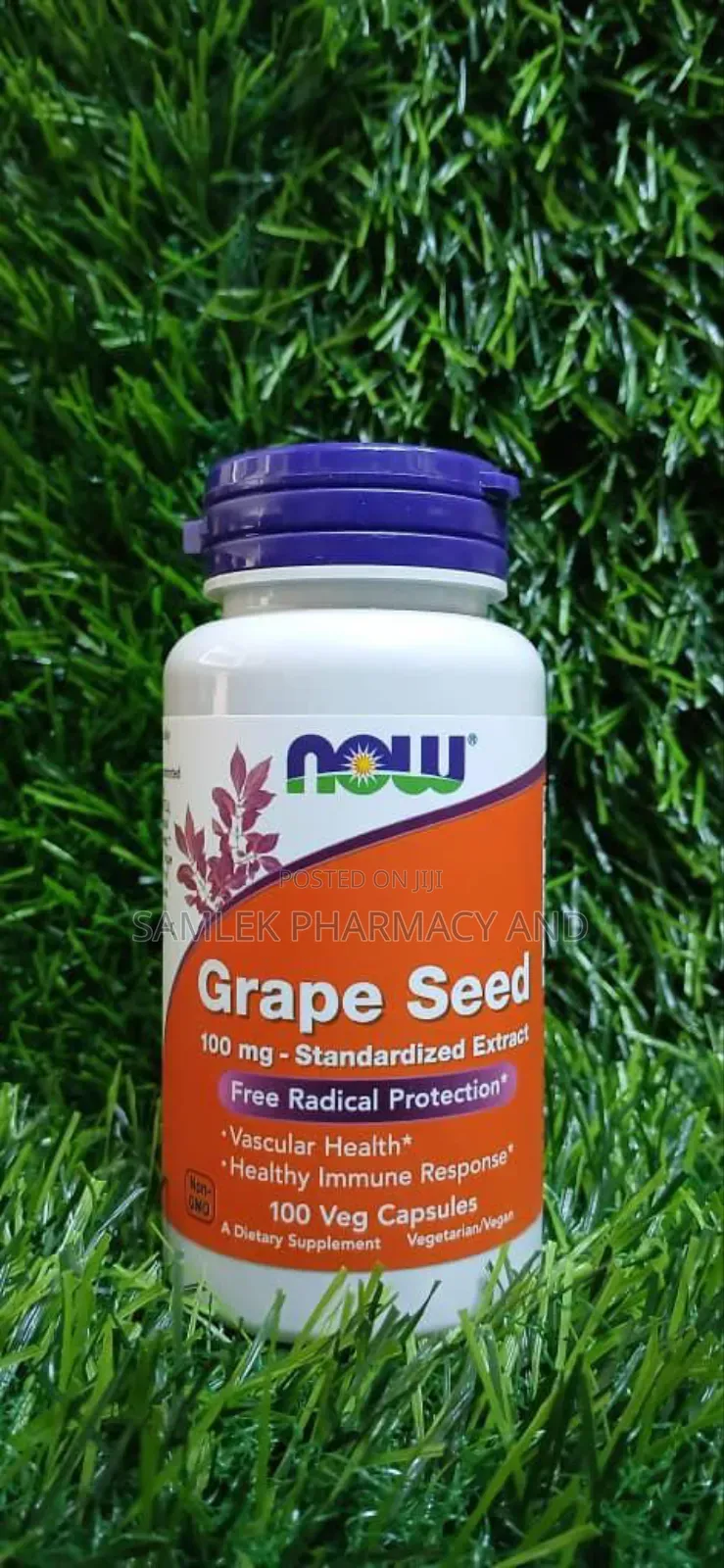 Now Foods Grape Seed Extract 100mg-100vegcaps