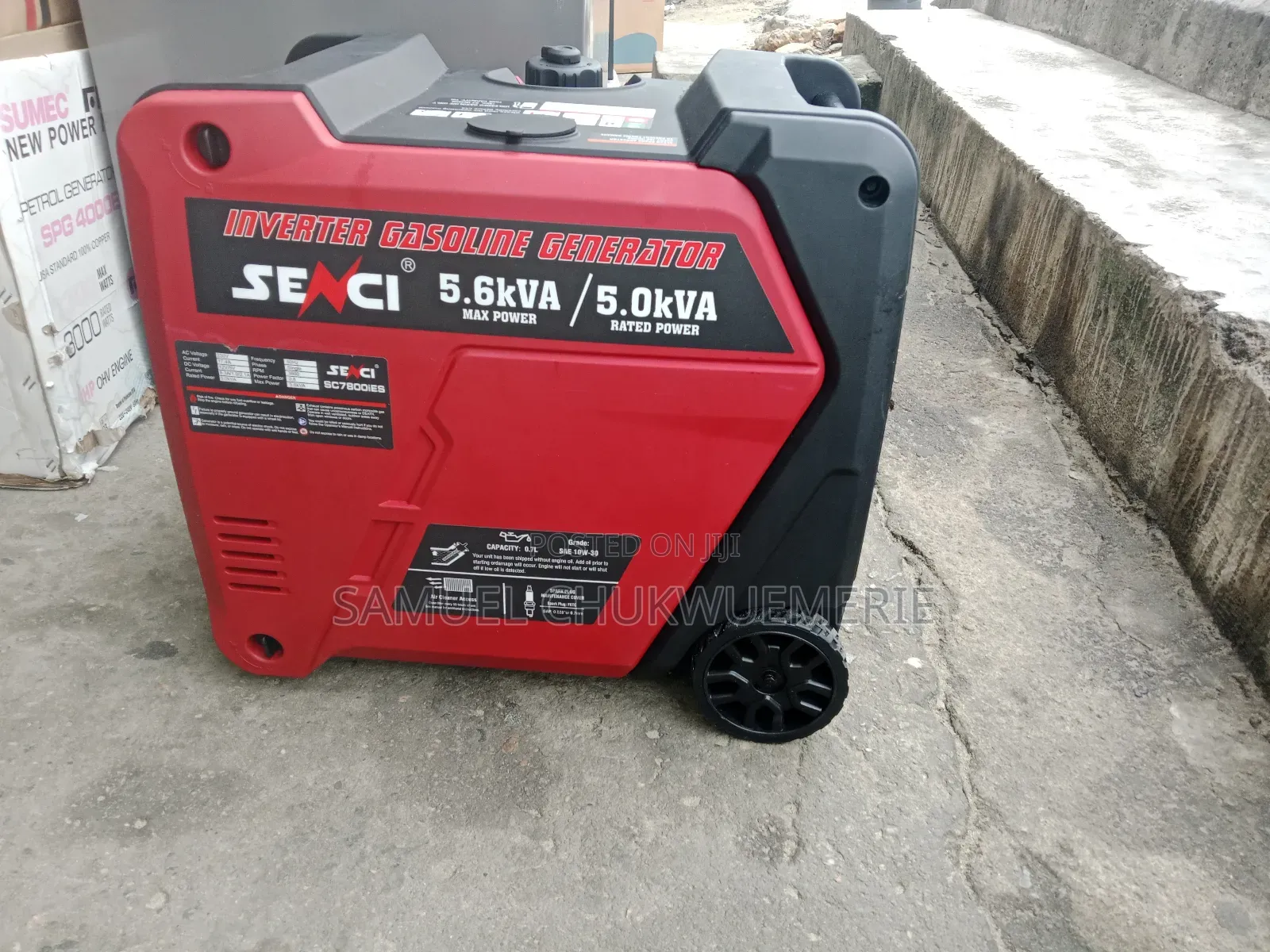 Senci Inverter Generator 5kva