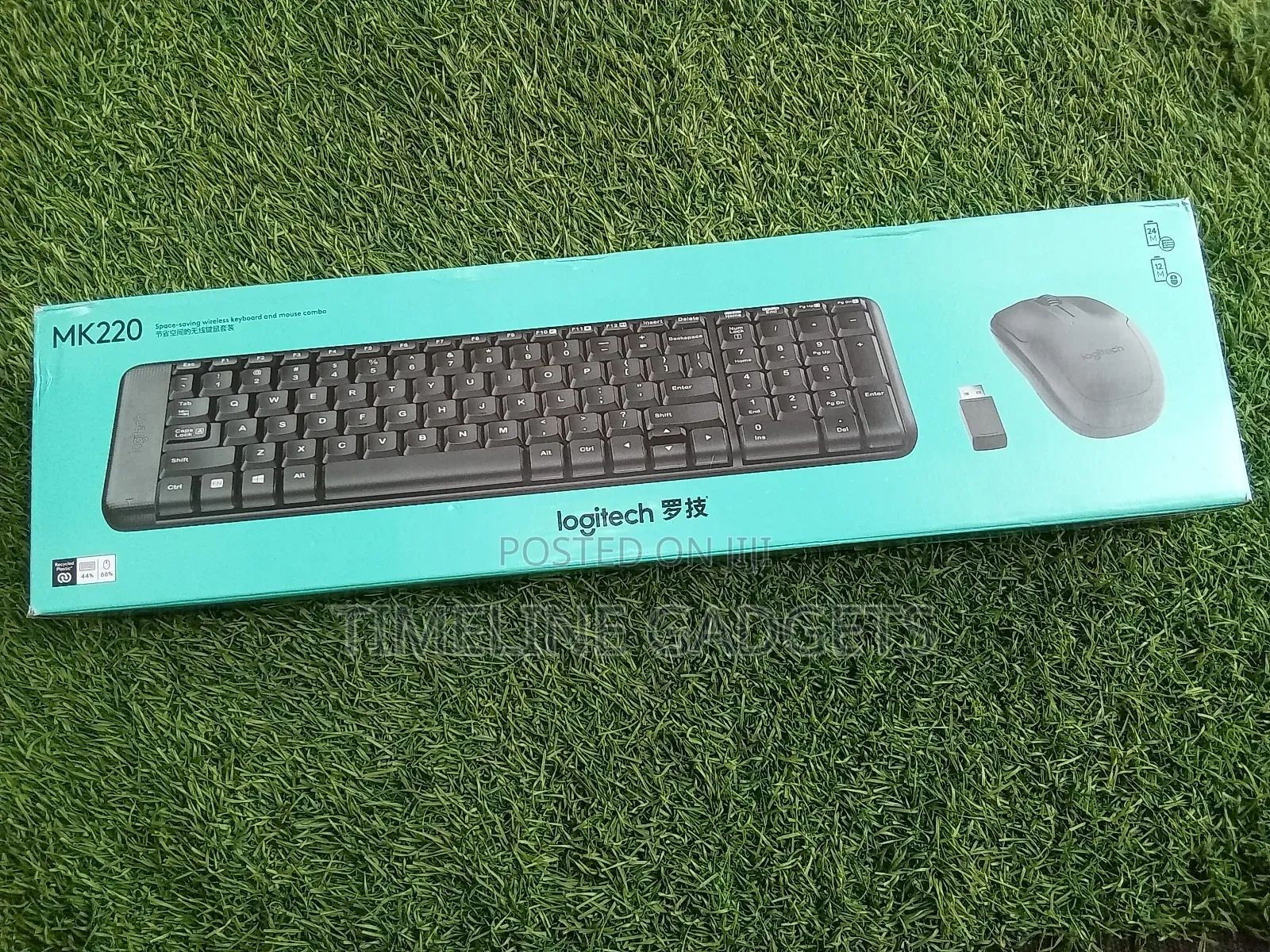 Logitech Mk220 Wireless Keyboard Mouse