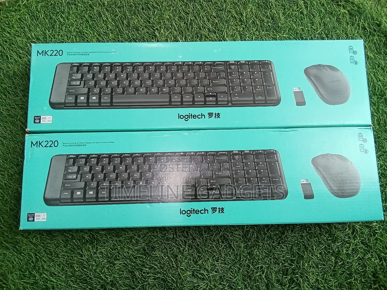 Logitech Mk220 Wireless Keyboard Mouse