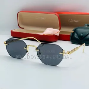 Big Cartier Frameless Glasses
