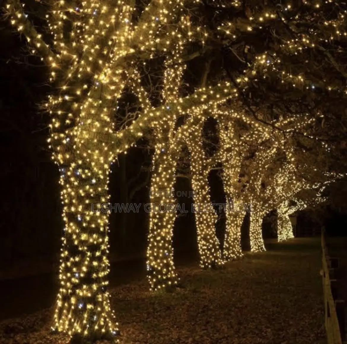 Christmas Water Fall Light