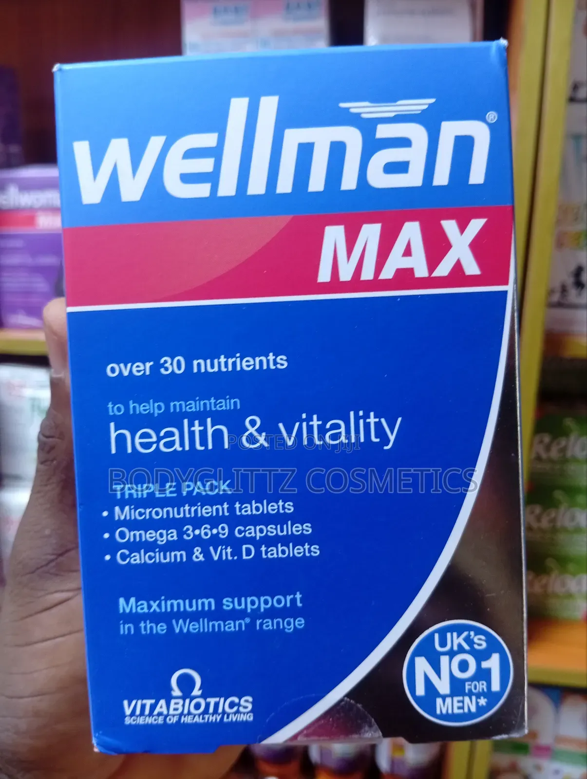 Vitabiotics Wellman Max