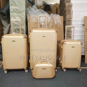Set of 4 Rubber Luggage Boxes