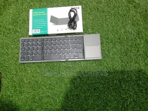 B033 Foldable Bluetooth Keyboard With Touchpad