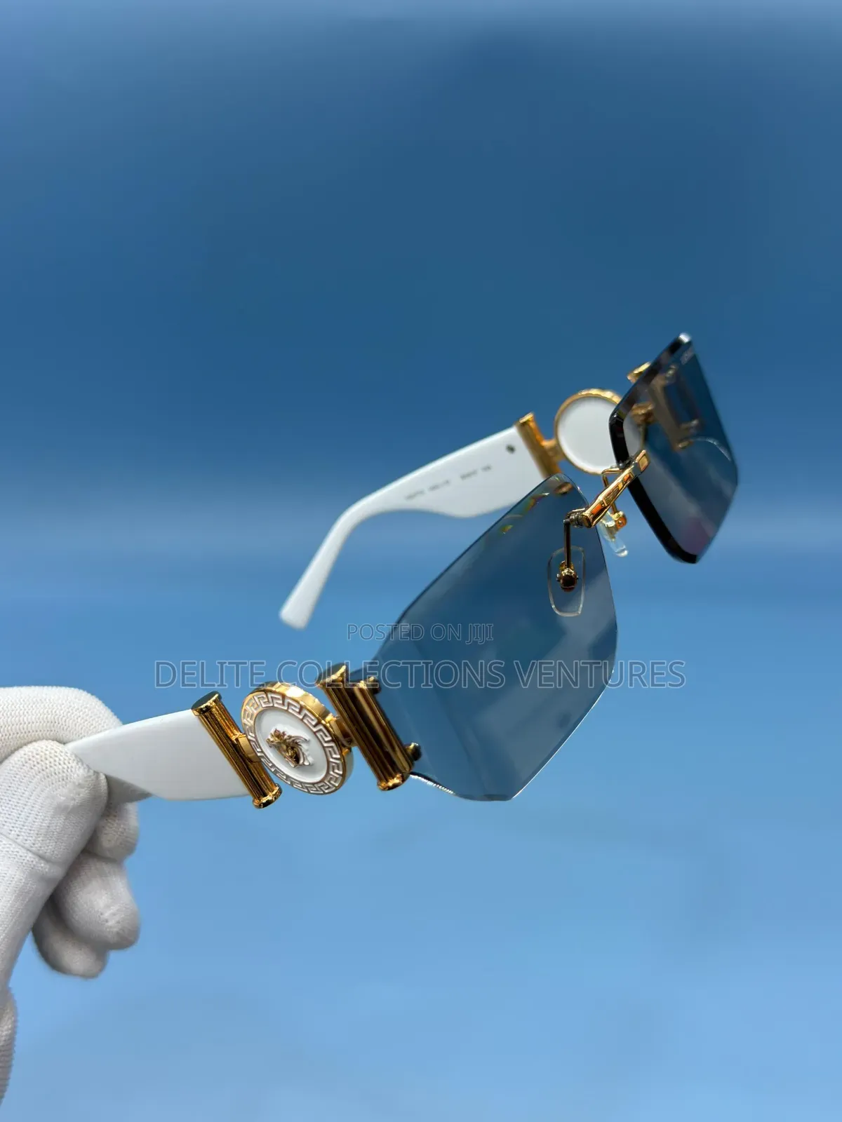 Brand New Versace Rimless Eyewear