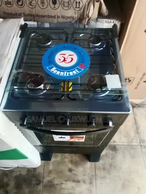Scanfrost Gas Cooker 50x50 4burner 1year Warranty