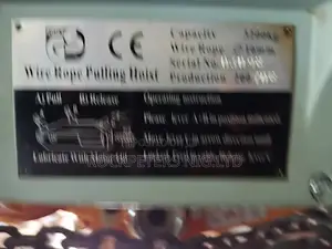 3.2 Tons Wire Rope Pulling Hoist