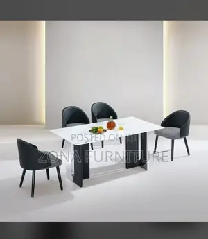 New Model Luxury Dining Table and Chairs by 6 Seater Capacity