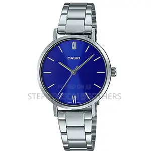 Casio LTP-Vt02d-2audf Women’S Enticer Blue Dial Small Analog Watch