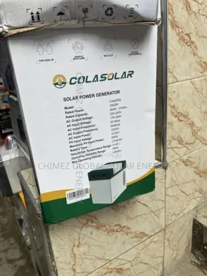 Cola Solar 2kwh With 600watts Solar Panel